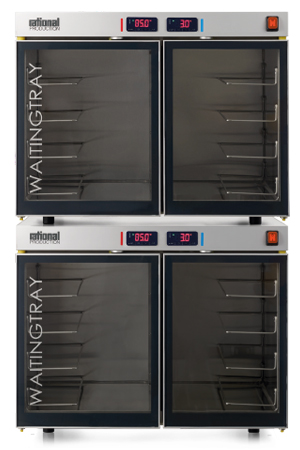 Rational Production Waiting Trays Stacked