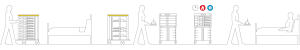 Rational Production Waiting Tray Distribution Modes