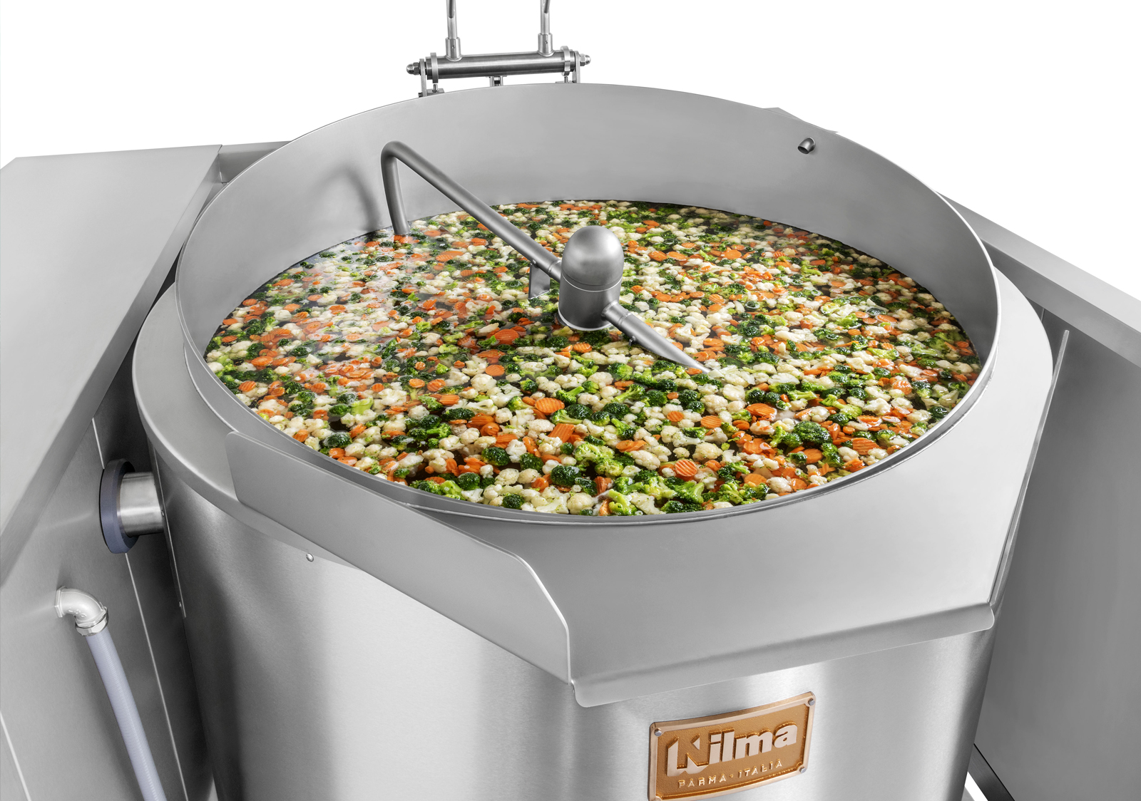 Nilma Mix-Matic S Universal Cooker with Mixer 250 Litre - Image 3