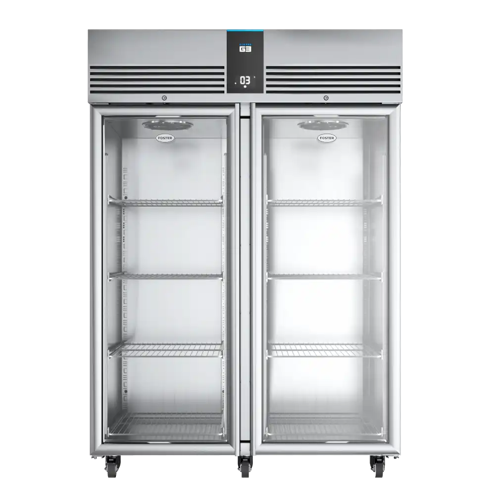Foster-1350-Ltr-Glass-Door-Cabinet-Refrigerator-EP1440H-Front-On