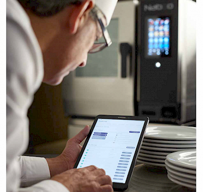 Lainox Naboo Boosted Nabook connection